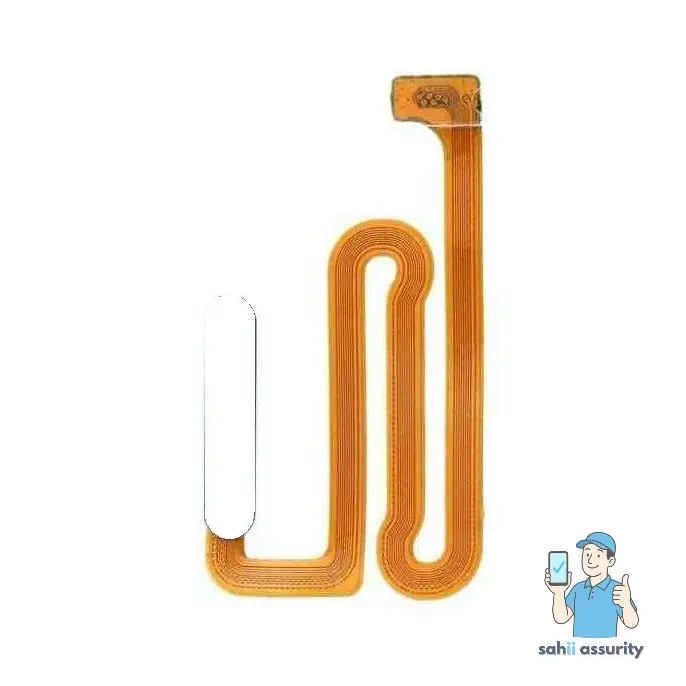 Fingerprint Sensor with Flex Cable for Samsung Galaxy A12 White thumbnail